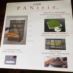 The Food PANtrie ) Open Air Food Dehydrator/Sprouter (#EV1476)